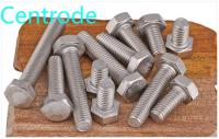 304 stainless steel external hexagon screw extended full thread external hexagon bolt / screw DIN933 m10-m16 2Pcs