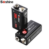 xphb22 2pcs Soshine 9v 260mah True 9.6v Rechargeable Battery RTU NiMH Protected High Discharge Batteries Battery box and charger