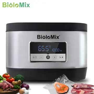 BioloMix Stainless Steel Dual Heating Air Fryer Oven Oil Free, Toaster  Rotisserie and Dehydrator, 11 in 1, 15 L, 1700 W