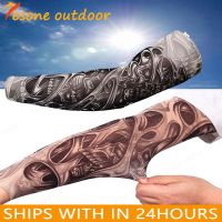 Sleeves Outdoor Cycling Cove Sport 3D Tattoo Printed Arm Warmer UV Protection Bicycle Sleeves Bike Accessories Cycling Equipment