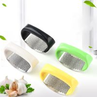 Stainless Steel Garlic Press Manual Garlic Mincer Chopping Fruit Vegetable Tools Kitchen Accessories Gadget Kitchen Things