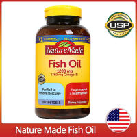 Nature Made Fish Oil 1200 mg 360 mg Omega-3 200 Softgels