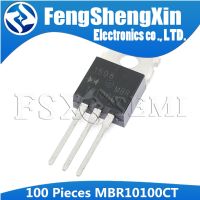 100PCS MBR10100CT TO-220 MBR10100 TO220 10100CT  SCHOTTKY BARRIER RECTIFIERS WATTY Electronics