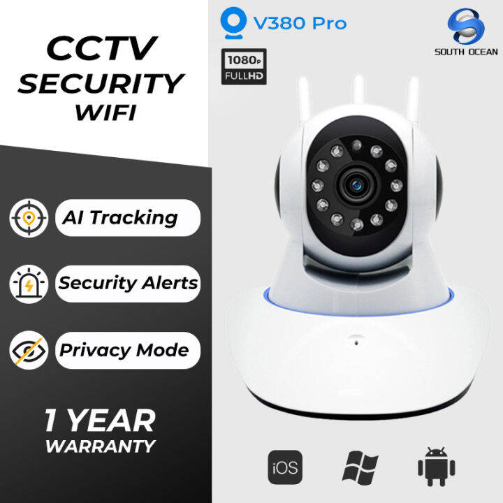 V380 Pro CCTV Camera For House IP Camera Wireless CCTV Camera Security ...