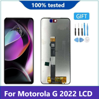 Original 6.5 "; สำหรับ Motorola Moto G 2022 LCD Touch Screen Sensor Digitizer Assembly สำหรับ Moto G 2022จอแสดงผล LCD เปลี่ยน