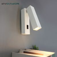 Indoor Lighting Led Wall Light Desk Lighting Sconce Wall Lamp Angle Adjust switch button Makeup Lamp Bedroom Bedside Study Light