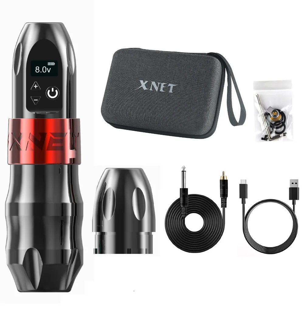 Xnet-titan Wireless tattoo machine, rotating battery pen, digital ...