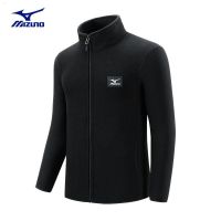 Mizuno/Mizuno Outdoor Casual Fleece Jacket For Men And Women In Spring And Autumn Polar Fleece Stand-Up Collar Jacket Couple Liner