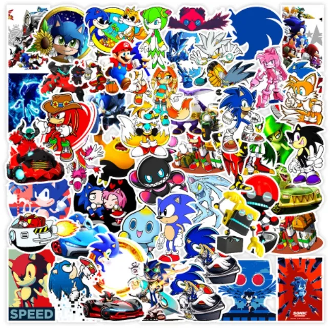 Sonic the Hedgehog SEGA Jogo Anime Periférica Nylon Impermeável