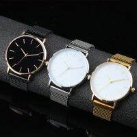 hot【DT】 Minimalist Mens NO Rome number Thin dial Leather Fashion Simpler Reloj Cheap Movement