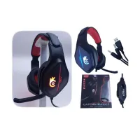 Head Phone Oker G558 7Colors Lighting with Pulsating EFX Gaming Headset หูฟังเกมมิ่ง