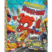 Lifestyle สินค้าเพื่อคุณ Peter Porker, the Spectacular Spider-Ham! (Little Golden Books) หนังสือภาษาอังกฤษใหม่ พร้อมส่ง