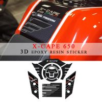 NEW X Cape 650 Motorcycle 3D Epoxy Resin Sticker Protection Kit For Moto Morini X-CAPE 650 X CAPE 650 2022 2023