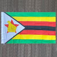 xvggdg   90 x 150cm   zimbabwe    flag Banner Hanging National flags  zimbabwe   banner Valves