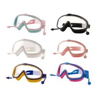 Swimming Goggles Swiming Pool Swim Sport Water Glasses With Earplugs Hd Waterproof Anti-fog Adjustable Swim Glasses Eyewear