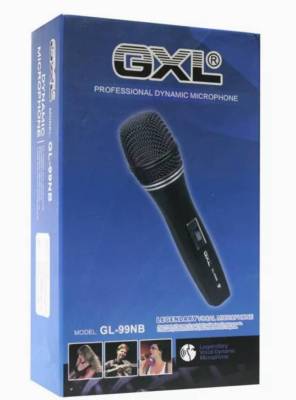 GXL GL-99NB ไมโครโฟน, ไมค์สาย สายยาว5เมตร กันเสียงรบกวนได้ดี