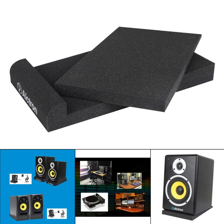 Miracle Shining Foam Studio Monitor Pad Acoustic Sponge, Shock Proof