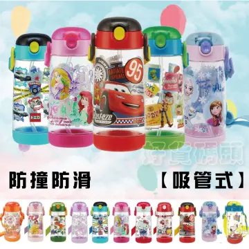 Skater Kids Water Bottle Clear Bottle with Straw Toy Story 20 Disney 480ml PDSH5