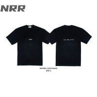 NRR [พร้อมส่ง] GMT169-1 LOGO BLACK เสื้อยืดสีดำ