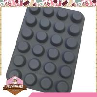 Freshyware แม่พิมพ์ซิลิโคน ทำ tester สบู่ ทรง คัพ 24 หลุม พิมพ์วุ้น ทำน้ำแข็ง ทำ chocolate food grade