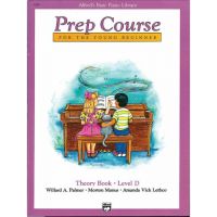 หนังสือเรียนเปียโน Alfred Basic Piano Library: Prep Course Theory D สำหรับเด็ก