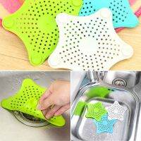 Kitchen Sink Anti-Clogging Filter Pentagram Starfish Silicone Floor Drain Kitchen Sink Filter Sink Accessories Kitchen Gadgets