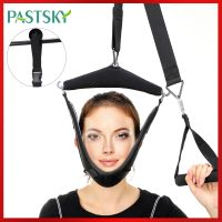 Cervical Traction Device Home Stretching Hanging Fixation Belt Cervical Spondylosis Neck Treatment Neck Orthosis Traction Frame