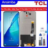 Ansimba จอ LCD ของแท้สำหรับ TCL 20L + 20L พลัส/T775 20วินาที/T773 20L 20 Lite/ T774หน้าจอ LCD แสดงผล LCD สำหรับ20L TCL + 20L บวก20S Lite ตัวแสดงอ่านแอลซีดีหน้าจอสัมผัสประกอบดิจิทัลสำหรับ T773 T775ชิ้นส่วนแสดง T774