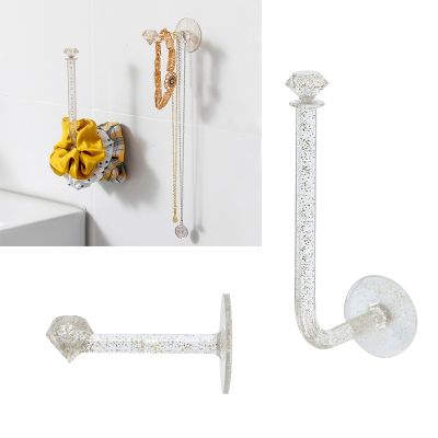 【YF】❈  New Wall Hair Rope Holder Rack Multi-purpose Jewelry Necklace Organizer Hanger