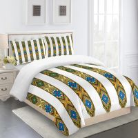 wholesale Cheap Free Shipping Saba Telet Ethiopian Eritrean Bedding Sets Single Double Bed Duvet Cover Set and 2pcs Pillow cover