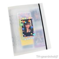 【hot】△✧▨  A5 Translucent Binder 6 Hole Photo Card Sleeves Pockets Album Adjustable Kpop Photocard