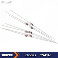 100pcs/lot 1N4148 IN4148 Switching Diode DO-35 Diodes 0.15A 75V electronic components