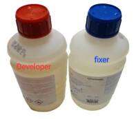 น้ำยาล้างฟิล์ม X-Ray  500 ml.Fixer และ Developer Lot ใหม่