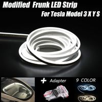 【CC】 5M Frunk Brighten Strip Modified Lighting Tesla 3 Y S X Car Front Tube Silicone