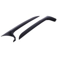 Rear Behind Window Spoiler Side Strip Cover Trim Exterior Refit Kit Fit for A6 C7 Allroad TDI /for 2012-2018