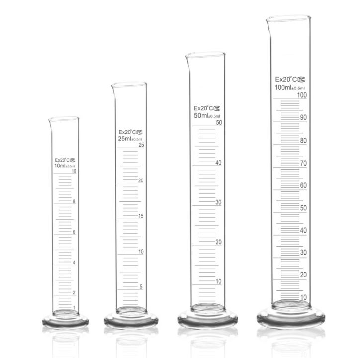 glass-measuring-cylinder-with-scale-5-10-25-50-250-500-1000-2000ml-experimental-consumables