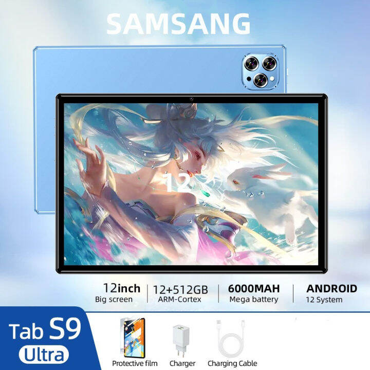 Tablet Jualan Ultra Samsang Tablet S9 Jualan Besar 2023 Paparan 11.0