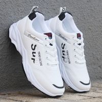 Sports shoes in the fall and winter of 2021 male it is waterproof leisure add wool warm running shoes white cotton shoes men