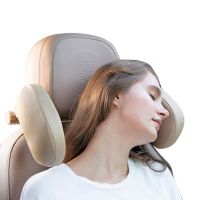 Car Seat Headrest Pillow For Car Neck Seat Pillow Sleep Side Head Support Comfort Memory Foam pad U-shaped For Adults Child