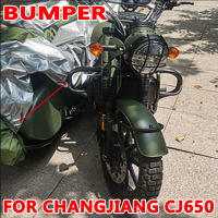 สำหรับ Changjiang CJ650 CJ 650อุปกรณ์เสริมรถจักรยานยนต์กันชน Engine Guard Crash Bar Protector Stunt Cage กรอบ Fall Protection