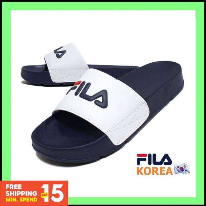 FILA DRIFTER _422/blue] FILA Shoes Women Shoes for Women Slippers Men Shoes  Women's Shoes Woman Shoes Slippers Korean Shoes Mens Slippers for Women FILA  Women Shoes Slippers Shoes FILA Slippers FILA Slides