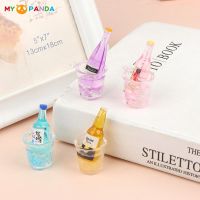 【CW】 1:12 ScaleBuckets Wine Bottlesdrink for dollhouse Miniature ToyTea DrinkFoodAccessories