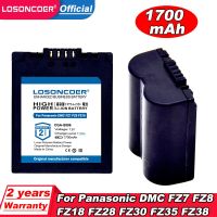 【support-Cod】 RedWa MALL LOSONCOER 1700MAh CGA-S006 CGR CGA-S006E S006A DMW-BMA7สำหรับ Panasonic DMC FZ7 FZ8 FZ18 FZ28 FZ30 FZ35 FZ38 FZ50 DMC-FZ7