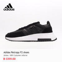 【รูปแบบต่าง ๆ】adidas ไลฟ์สไตล์ รองเท้า Retropy F2 สีดำ 3 กิจกรรม ใช้งบน้อยซื้อรองเท้าที่มีคุณภาพสูง