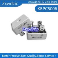 5pcs  high quality KBPC5006 50A 600V rectifier bridge plug foot WATTY Electronics