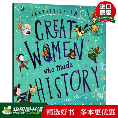 Great Women Whoสร้างประวัติศาสตร์ภาษาอังกฤษหนังสือต้นฉบับFantagram Greatผู้หญิง ∝