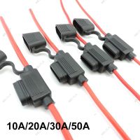 Waterproof Mini Small Medium Auto Fuse Holder Power Socket 16/14/12/10Awg Car Blade Fuse Wire Cable WB15TH