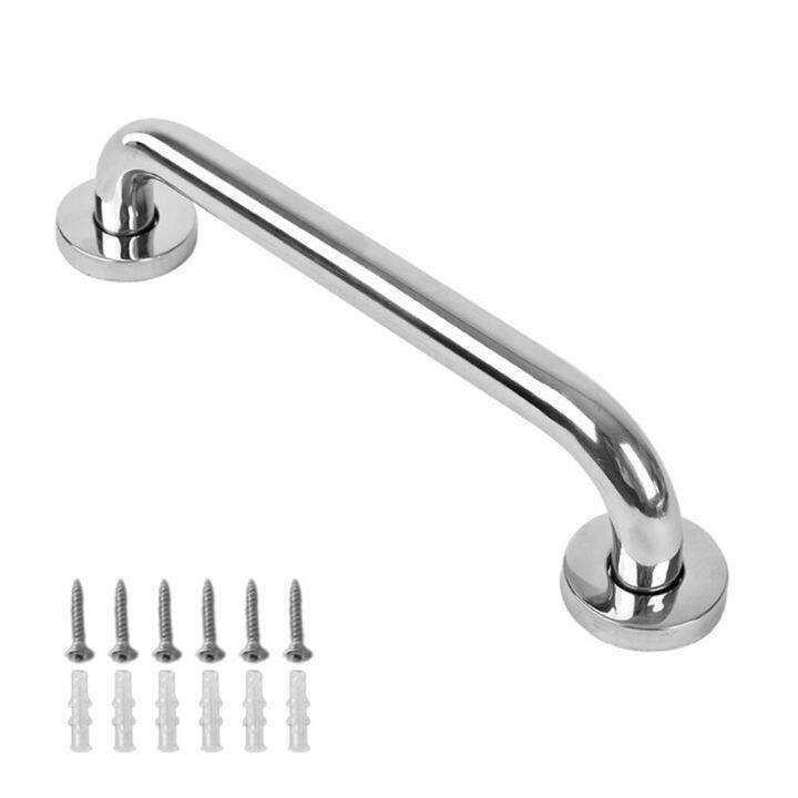 Stainless Steel Handrail Shower Handles For Handicap Heavy Duty Grab