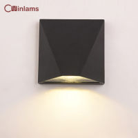 Modern minimalist LED wall lamp indoor outdoor waterproof wall lamp courtyard aisle porch balcony light fixture IP65 AC85-265V