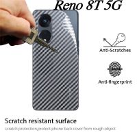 Reno8T 5Gตรงรุ่น(พร้อมส่งในไทย)ฟิล์มหลังเคฟล่าOPPO A98 5G/Realme C53/Realme C55/Reno 8T 5G/A78 5G/A58 5G